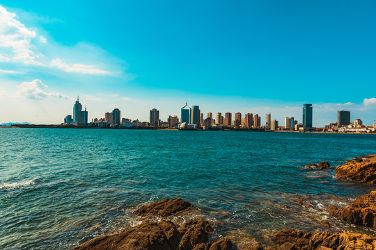 青岛的海景