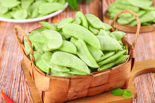 新鮮扁豆角