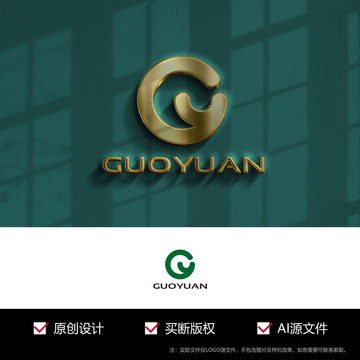 英文字母GY标志logo