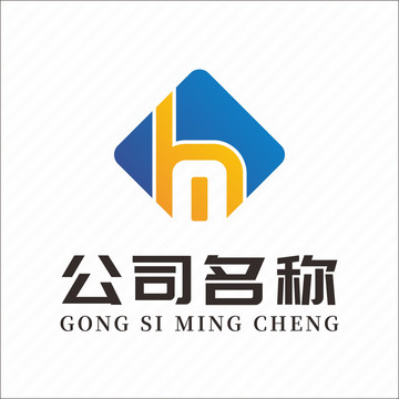 字母HMLOGO标志设计