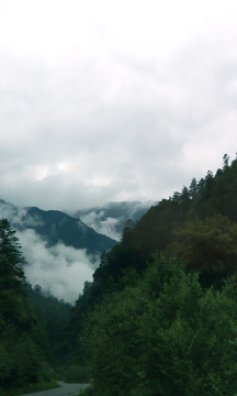 川西高山云海