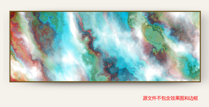 抽象油畫