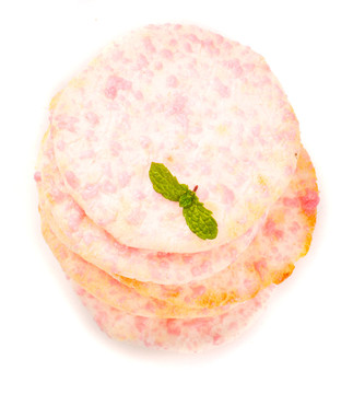 草莓雪饼