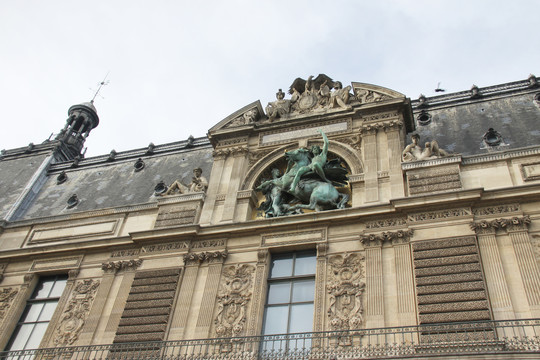 法国巴黎协和广场建筑风光风景