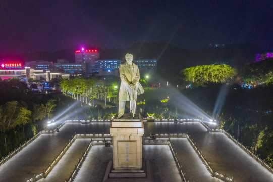 孙文纪念公园夜景