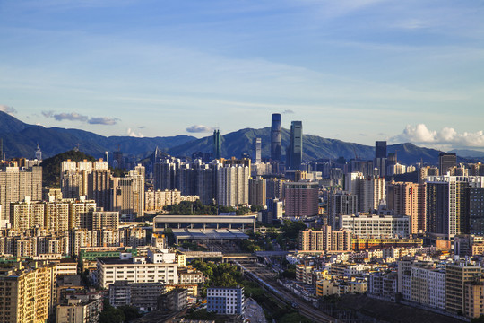 广东深圳龙岗布吉东站风景