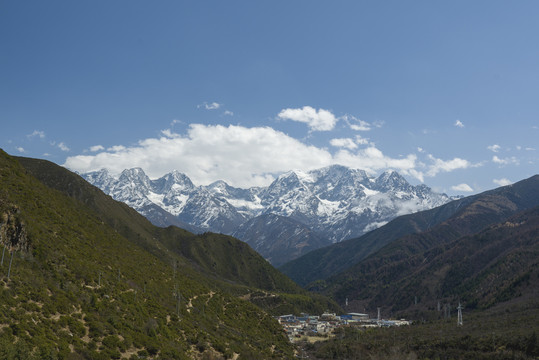 雪山