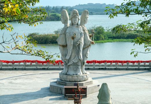 海南博鳌禅寺观音像