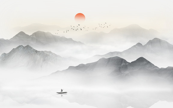 意境山水畫