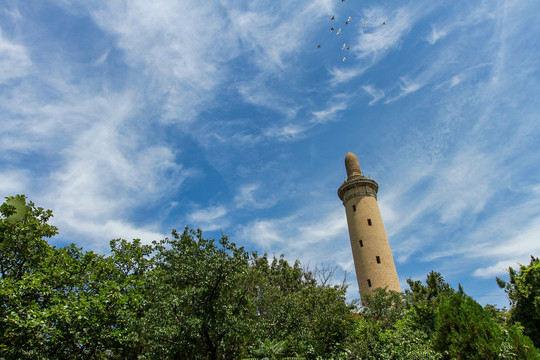 大连旅顺白玉山塔