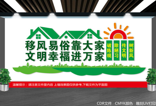 移風(fēng)易俗口號