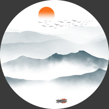 意境山水畫