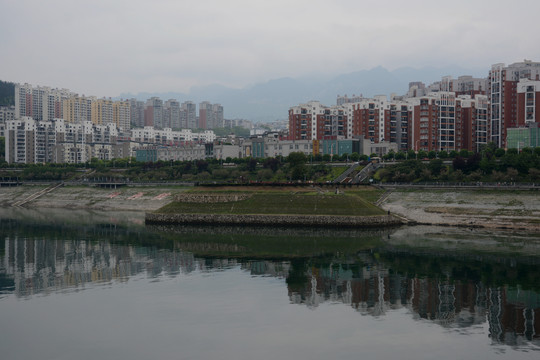 三峡大坝库区