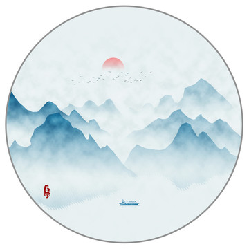 山水画