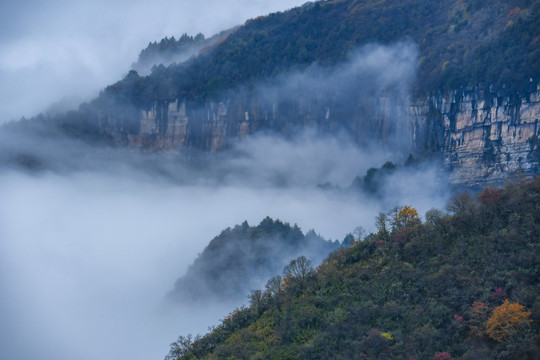 轿顶山云海