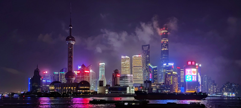 上海东方明珠夜景