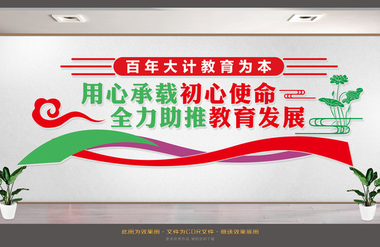 學(xué)校教育文化墻