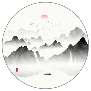 水墨畫(huà)