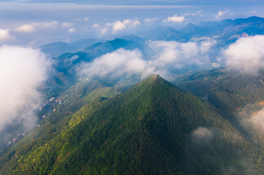 江西上栗杨岐山云海