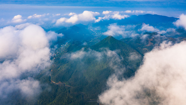 江西上栗杨岐山云海