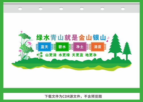 綠水青山就是金山銀山