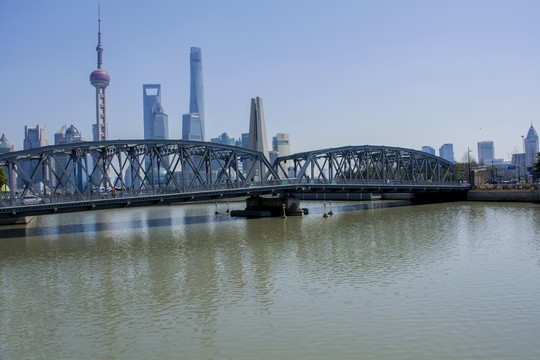 上海苏州河风光