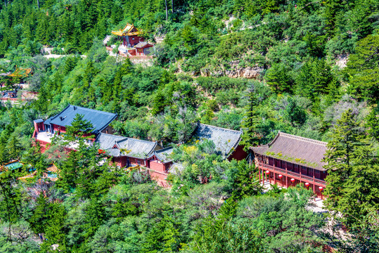 山西大同北岳恒山建筑群