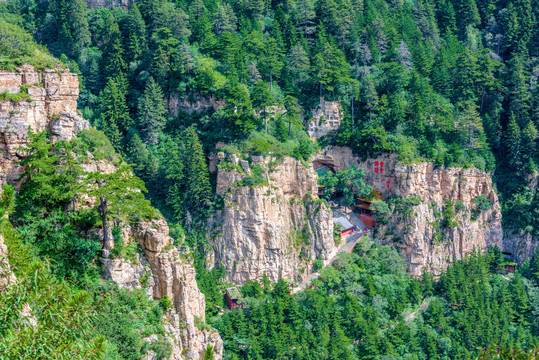 中国山西大同北岳恒山