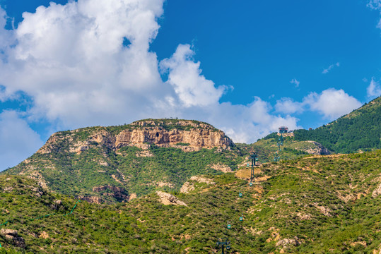 中国山西大同北岳恒山