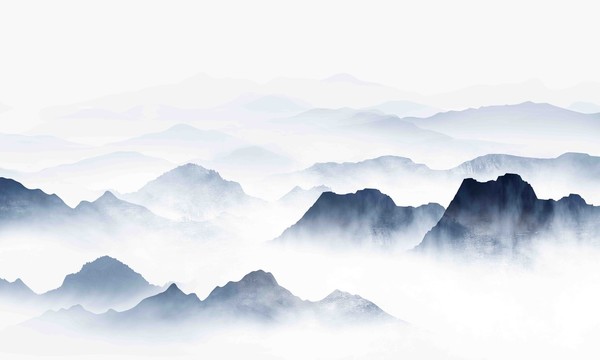 水墨山水畫