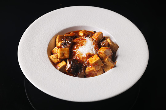 麻婆海參豆腐撈飯