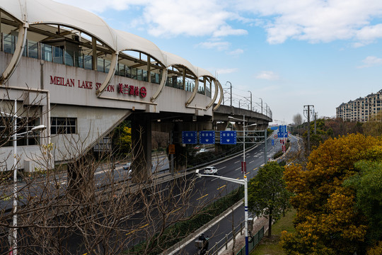 上海地铁7号线美兰湖地铁站