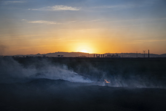 夕阳