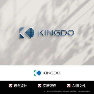英文字母KD標(biāo)志logo