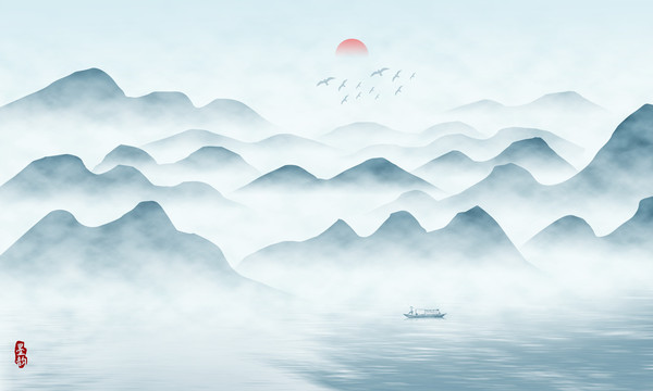 山水画