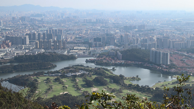 城市俯瞰圖