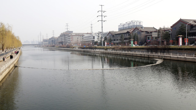 北京城市风光通惠河