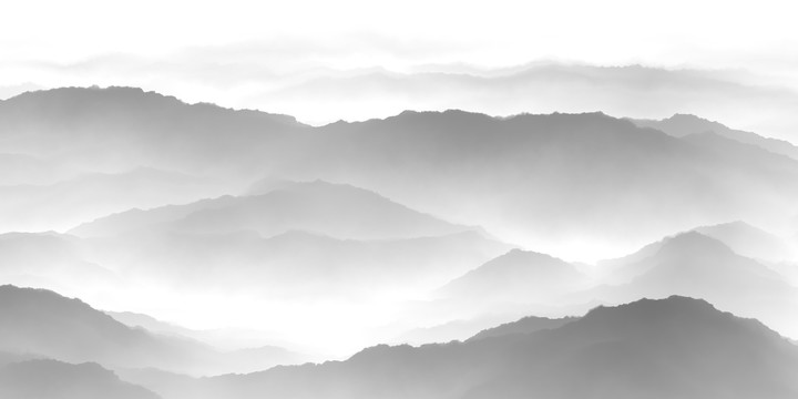 水墨山水畫
