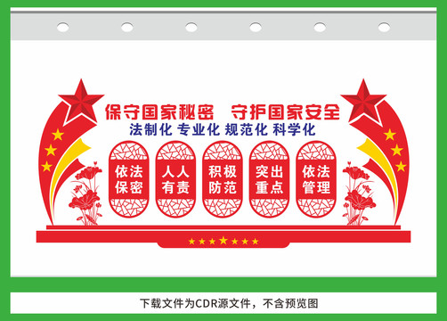 國家安全文化墻