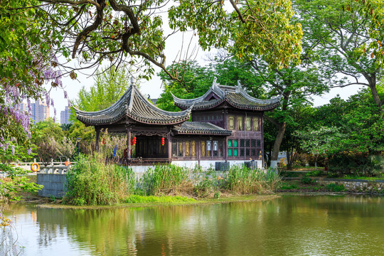 金山寺园林景观