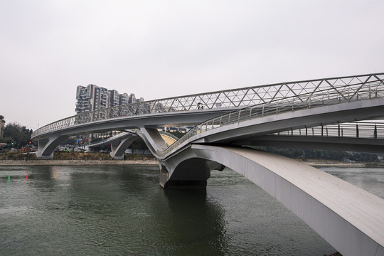 中国四川省成都市五岔子大桥