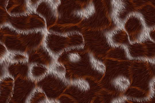 抽象豹纹图案