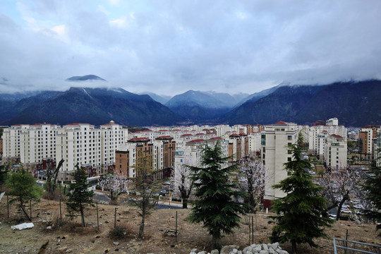 西藏林芝居民小区