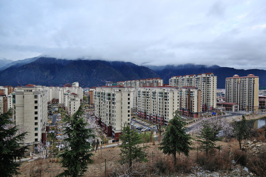 西藏林芝居民小区