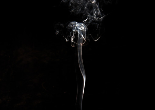 烟雾抽象画