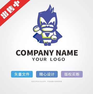 超人logo