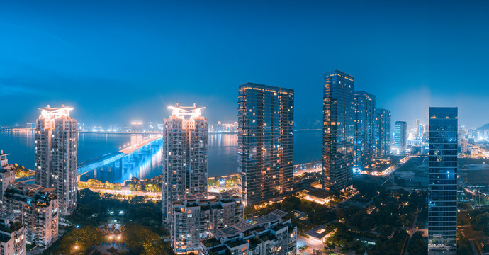 温州城市夜景