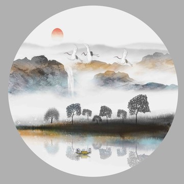 水墨山水