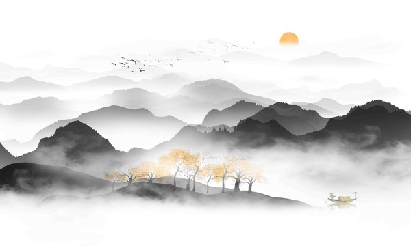 水墨山水