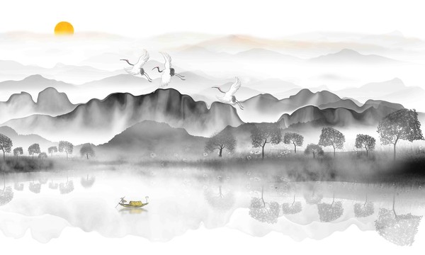 水墨山水